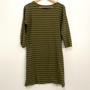 Patagonia Green Striped Seatroller Dress Size S